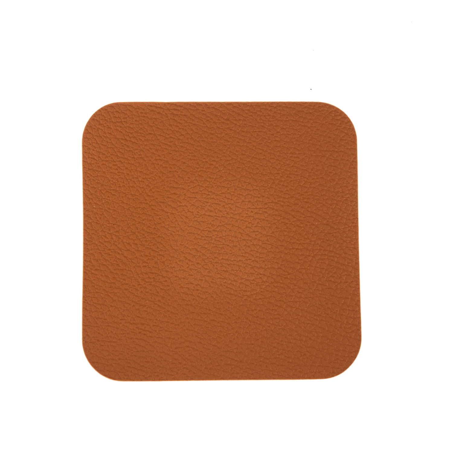Jay Hill Onderzetters - Vegan Leer - Zwart / Cognac - Dubbelzijdig - 10 X 10 Cm - 6 Stuks 5 Jay Hill Onderzetters - Vegan Leer - Zwart / Cognac - Dubbelzijdig - 10 X 10 Cm - 6 Stuks - Afbeelding 5