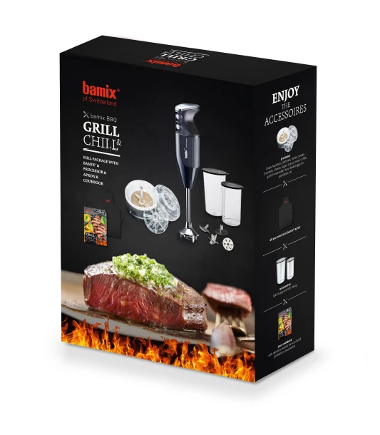 Bamix Staafmixer Set - Bbq Box - Zwart 4 Bamix Staafmixer Set - Bbq Box - Zwart - Afbeelding 4