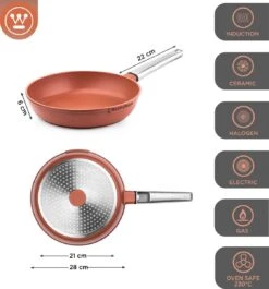 Westinghouse Koekenpannenset Performance - ø 24 En 28 Cm - Rood - Inductie En Alle Andere Warmtebronnen 12 Westinghouse Koekenpannenset Performance - ø 24 En 28 Cm - Rood - Inductie En Alle Andere Warmtebronnen -Le Creuset Winkel 1120x1200 16