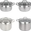 Resto Kitchenware Kookpan Libra 3.6 + 4.6 + 8 + 10 Liter - Inductie En Alle Andere Warmtebronnen