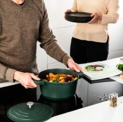 Westinghouse Pannenset Performance (Braadpan + Hapjespan) ø 28 Cm - Groen - Inductie En Alle Andere Warmtebronnen -Le Creuset Winkel 1200x1191 2