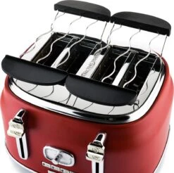 Westinghouse Retro Waterkoker + Broodrooster 4 Sleuven + Staafmixer - Rood -Le Creuset Winkel 1200x1194 4