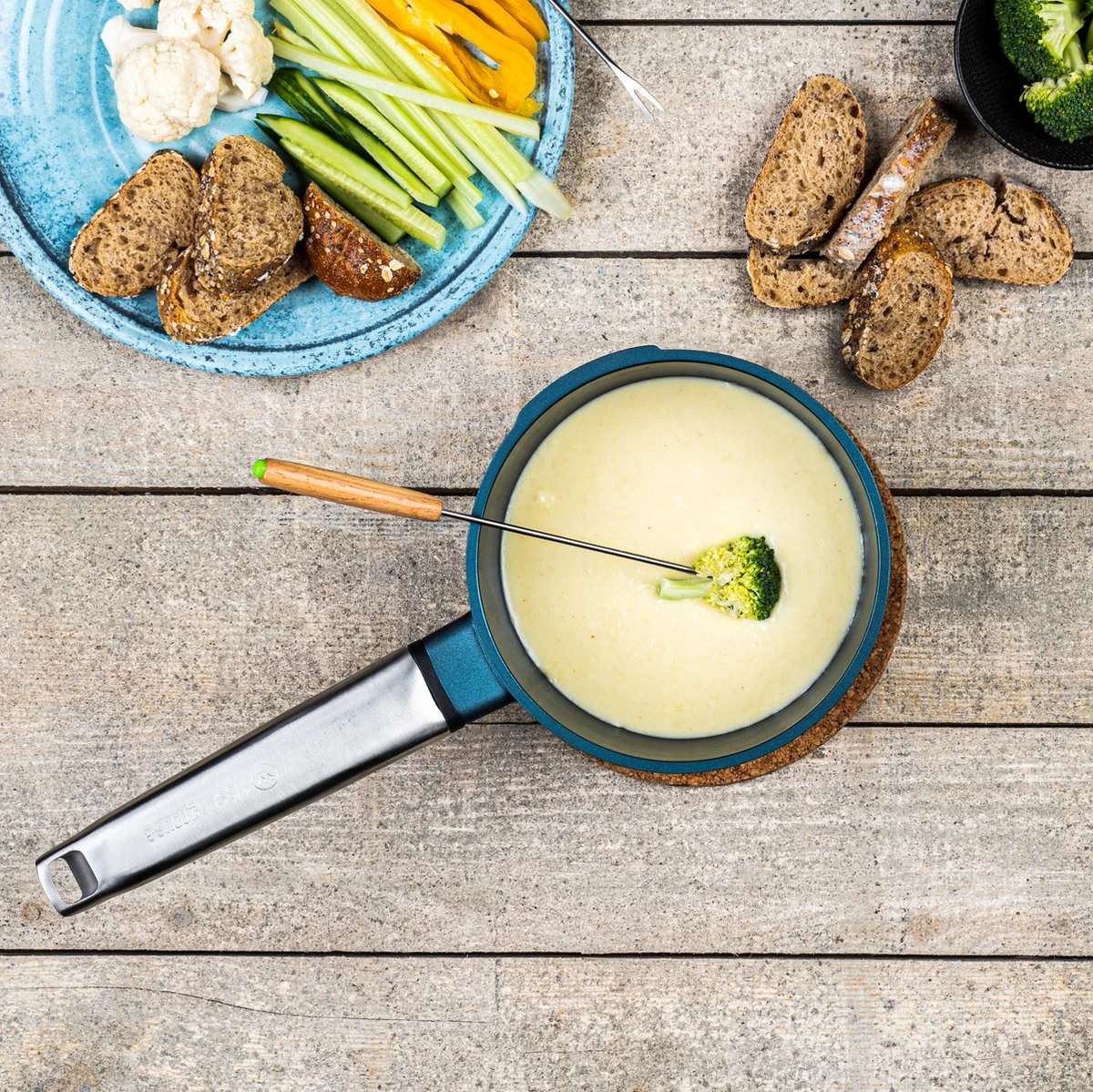 Westinghouse Pannenset Performance - Blauw - 8 Pannen - Complete Pannenset - Inductie En Alle Andere Warmtebronnen 6 Westinghouse Pannenset Performance - Blauw - 8 Pannen - Complete Pannenset - Inductie En Alle Andere Warmtebronnen - Afbeelding 6