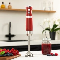 Westinghouse Retro Waterkoker + Broodrooster 4 Sleuven + Staafmixer - Rood -Le Creuset Winkel 1200x1200 187