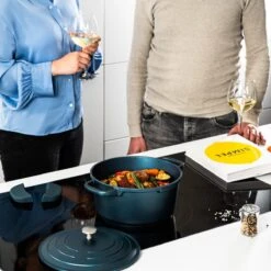 Westinghouse Pannenset Performance (Braadpan + Hapjespan) ø 28 Cm - Blauw - Inductie En Alle Andere Warmtebronnen -Le Creuset Winkel 1200x1200 25