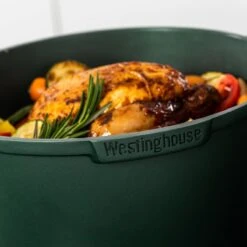 Westinghouse Pannenset Performance (Braadpan + Hapjespan) ø 28 Cm - Groen - Inductie En Alle Andere Warmtebronnen -Le Creuset Winkel 1200x1200 32