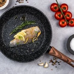 Westinghouse Pannenset Marble Wood (Koekenpan ø 28 En 30 Cm + Steelpan ø 18 Cm) - Inductie En Alle Andere Warmtebronnen -Le Creuset Winkel 1200x1200 96