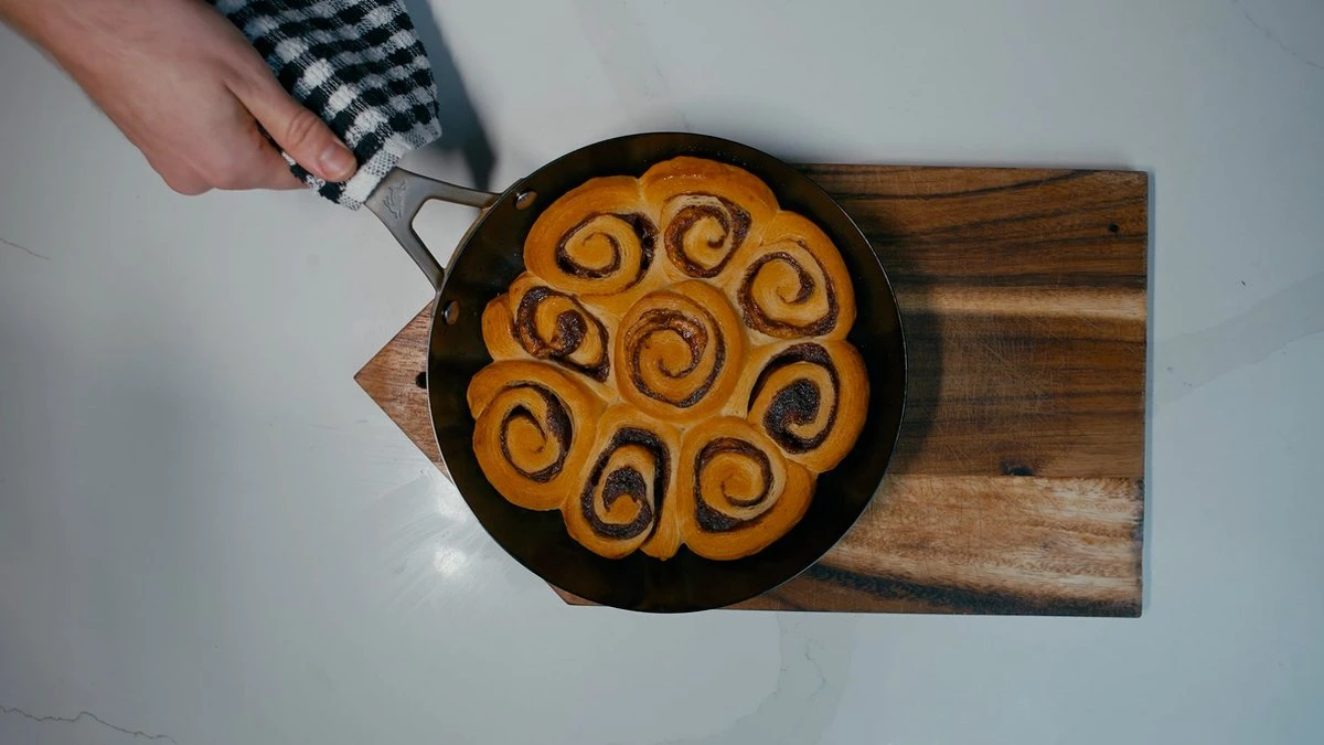 Saveur Selects Pannenset - Carbon Steel (Wokpan ø 35 Cm + Koekenpan ø 30 Cm) - Inductie En Alle Andere Warmtebronnen 9 Saveur Selects Pannenset - Carbon Steel (Wokpan ø 35 Cm + Koekenpan ø 30 Cm) - Inductie En Alle Andere Warmtebronnen - Afbeelding 9