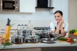 Westinghouse Pannenset Black Signature (Kookpan + Hapjespan ø 24 Cm + Wokpan ø 32 Cm) - Inductie En Alle Andere Warmtebronnen -Le Creuset Winkel 1200x800 31