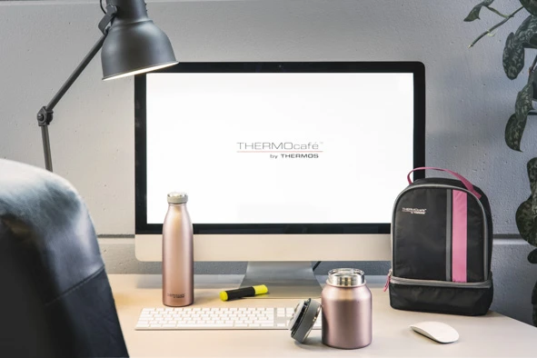 Thermos Thermosfles Goudroze 500 Ml 2 Thermos Thermosfles Goudroze 500 Ml - Afbeelding 2