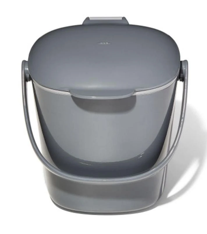 OXO Good Grips Afvalemmer Grijs 3 Liter 1 OXO Good Grips Afvalemmer Grijs 3 Liter