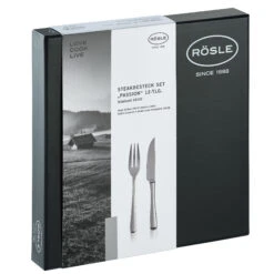 Rosle Steakbestek Passion - 12-Delig -Le Creuset Winkel 13779 04 Steak Besteck Set Passion 12 teilig Edelstahl