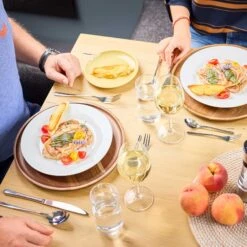 Rosle Bestekset Passion - Hoogglans - 30 Delig / 6 Personen -Le Creuset Winkel 13780 05 Besteck Set Passion 30 teilig Edelstahl