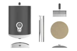 ZiiPa Pizza Oven Piana - Houtgestookt - Met Thermometer - Leisteen - Voor ø 30 Cm Pizza's - Roterende Pizzasteen -Le Creuset Winkel 159567 scaled