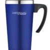 Thermos Thermosbeker Soft Touch Blauw 420 Ml