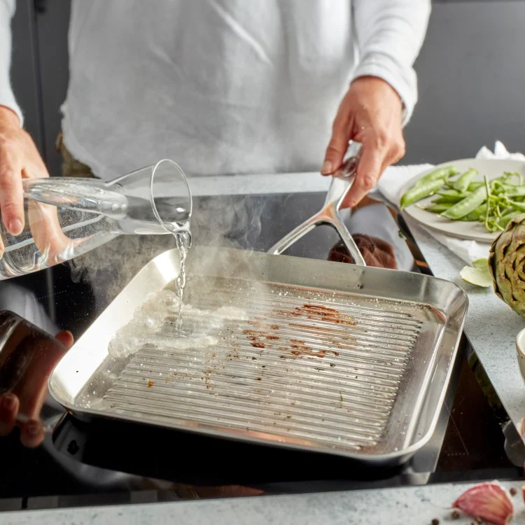 Demeyere Grillpan Specialties 3 24 X 24 Cm 4 Demeyere Grillpan Specialties 3 24 X 24 Cm - Afbeelding 4