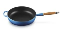 Le Creuset Hapjespan Signature - Azure - ø 28 Cm / 3.6 Liter- Geëmailleerde Anti-aanbaklaag