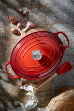 Le Creuset Braadpan Signature - Ovaal - Kersenrood - ø 33 Cm / 7.5 Liter -Le Creuset Winkel 21178330602430 3