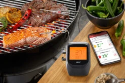 Gefu Vleesthermometer / Kernthermometer Multiprobe Control -Le Creuset Winkel 21940 gefu bluetooth grill und bratenthermometer control plus 6 kanal 02