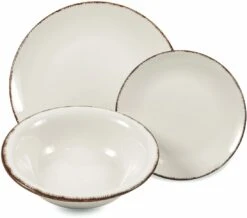 Villa D'Este Serviesset Acquerello - 18-delig / 6 Personen -Le Creuset Winkel 2197966 a 1