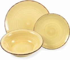 Villa D'Este Serviesset Acquerello - 18-delig / 6 Personen -Le Creuset Winkel 2197966 c 1