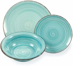 Villa D'Este Serviesset Acquerello - 18-delig / 6 Personen -Le Creuset Winkel 2197966 f 1