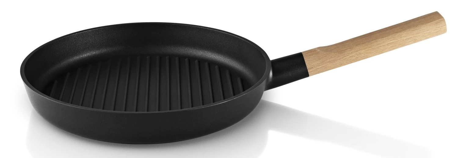 Eva Solo Grillpan Nordic Kitchen - ø 28 Cm - Standaard Anti-aanbaklaag 1 Eva Solo Grillpan Nordic Kitchen - ø 28 Cm - Standaard Anti-aanbaklaag