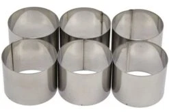 Cosy & Trendy Kookringen RVS ø 7 Cm - 6 Stuks