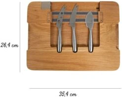 Boska Kaasset Friends Party 34 X 24 Cm -Le Creuset Winkel 320083 BOSKAPartyCheeseSet 4