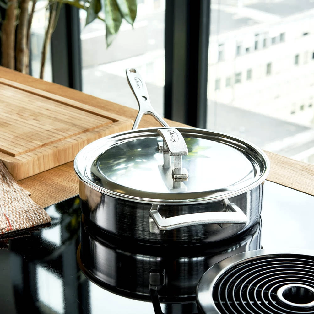 Demeyere Hapjespan Industry 5 - ø 28 Cm / 5.7 Liter + Deksel 3 Demeyere Hapjespan Industry 5 - ø 28 Cm / 5.7 Liter + Deksel - Afbeelding 3