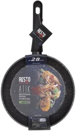 Resto Kitchenware Koekenpan Atik - ø 28 Cm - Standaard Anti-aanbaklaag 11 Resto Kitchenware Koekenpan Atik - ø 28 Cm - Standaard Anti-aanbaklaag -Le Creuset Winkel 4260403577127