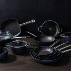 Sambonet Koekenpan Midnight Blue - ø 20 Cm - Standaard Anti-aanbaklaag -Le Creuset Winkel 51074 20 amb04 3