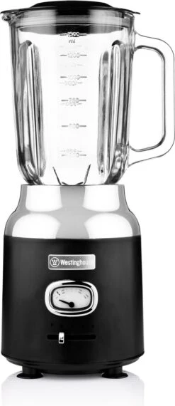Westinghouse Retro Waterkoker + Broodrooster 4 Sleuven + Blender - Zwart -Le Creuset Winkel 520x1200 3