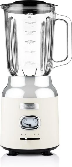 Westinghouse Retro Waterkoker + Broodrooster 4 Sleuven + Blender - Wit -Le Creuset Winkel 520x1200 5