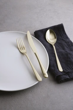 Sambonet Koffielepels Taste Champagne 6 Stuks -Le Creuset Winkel 52553PA7 Sfeer