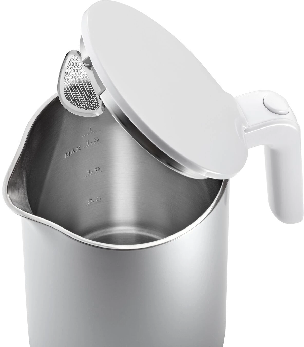 Zwilling Waterkoker Enfinigy - 1850 W - Zilver/Wit - 1.5 Liter 3 Zwilling Waterkoker Enfinigy - 1850 W - Zilver/Wit - 1.5 Liter - Afbeelding 3