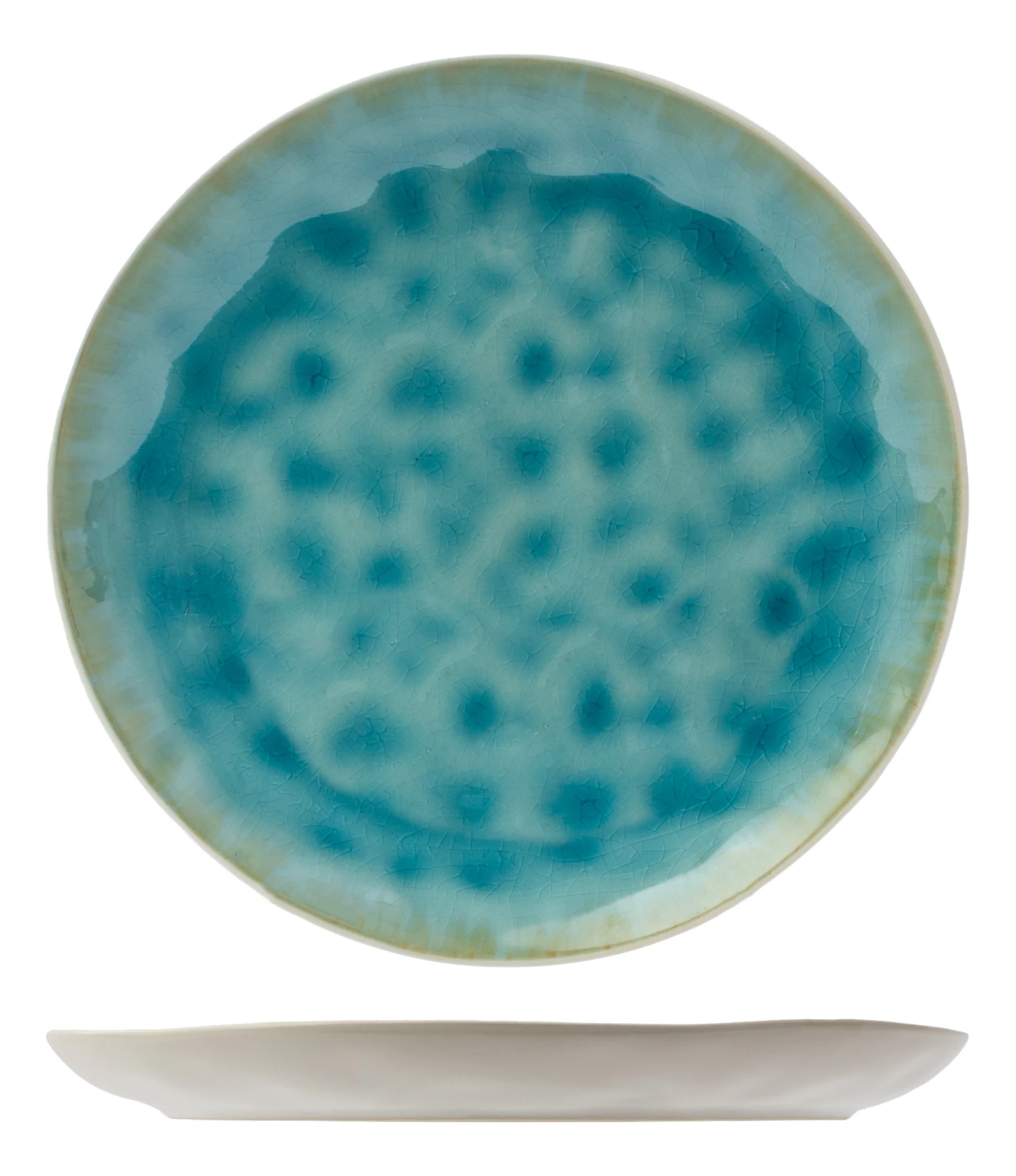 Cosy & Trendy Ontbijtbord Laguna Azzurro ø 22 Cm 1 Cosy & Trendy Ontbijtbord Laguna Azzurro ø 22 Cm