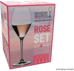 Riedel Rosé Glazen / Champagne Glazen - 4 Stuks -Le Creuset Winkel 551500055 packaging hGY1DSav