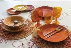 Villa D'Este Serviesset Baita - Sunset - 12-delig / 4 Personen -Le Creuset Winkel 5909336a