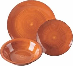 Villa D'Este Serviesset Baita - Chocolate - 18-delig / 6 Personen -Le Creuset Winkel 5911819 a