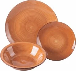 Villa D'Este Serviesset Baita - Chocolate - 18-delig / 6 Personen -Le Creuset Winkel 5911819 b