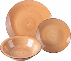 Villa D'Este Serviesset Baita - Chocolate - 12-delig / 4 Personen -Le Creuset Winkel 5911820 c