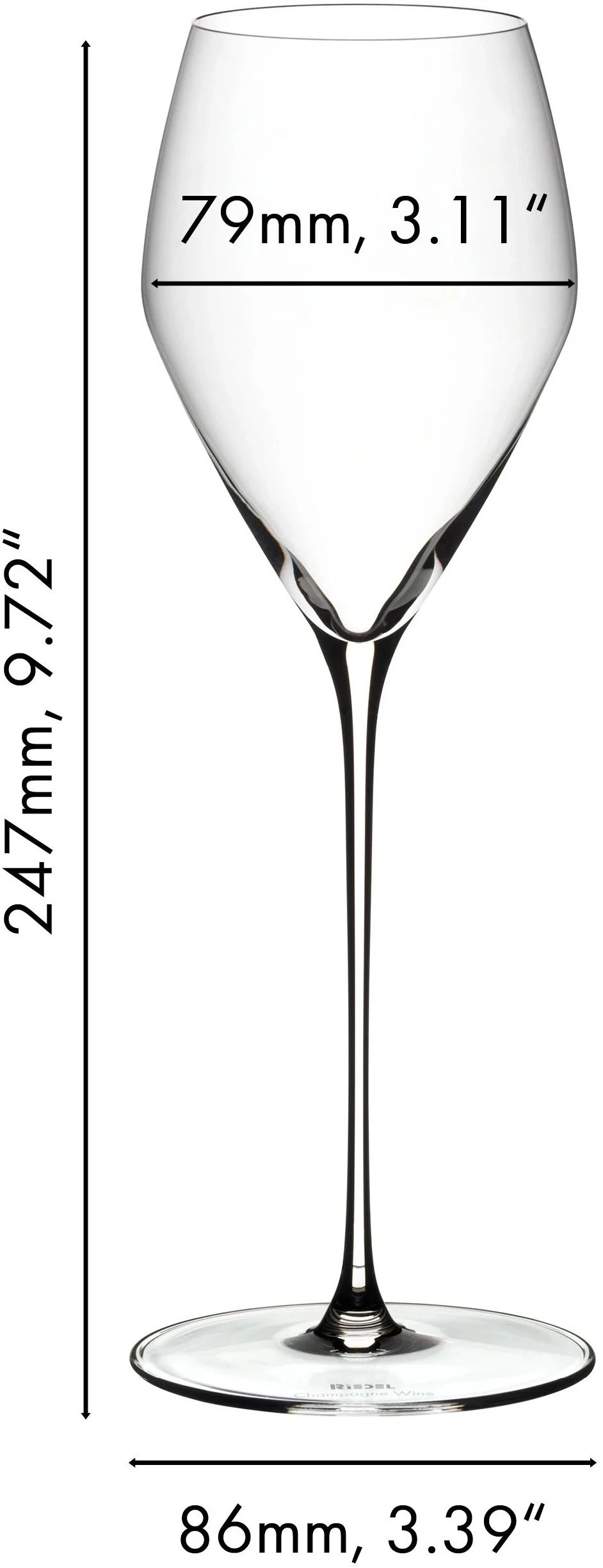 Riedel Champagne Glazen Veloce - 2 Stuks 5 Riedel Champagne Glazen Veloce - 2 Stuks - Afbeelding 5