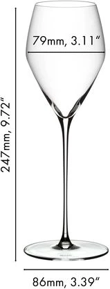 Riedel Champagneglazen Veloce - 6 Stuks 4 Riedel Champagneglazen Veloce - 6 Stuks - Afbeelding 4