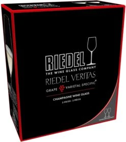 Riedel Champagne Glazen Veritas - 2 Stuks -Le Creuset Winkel 644900028 packaging KbCvOxHl