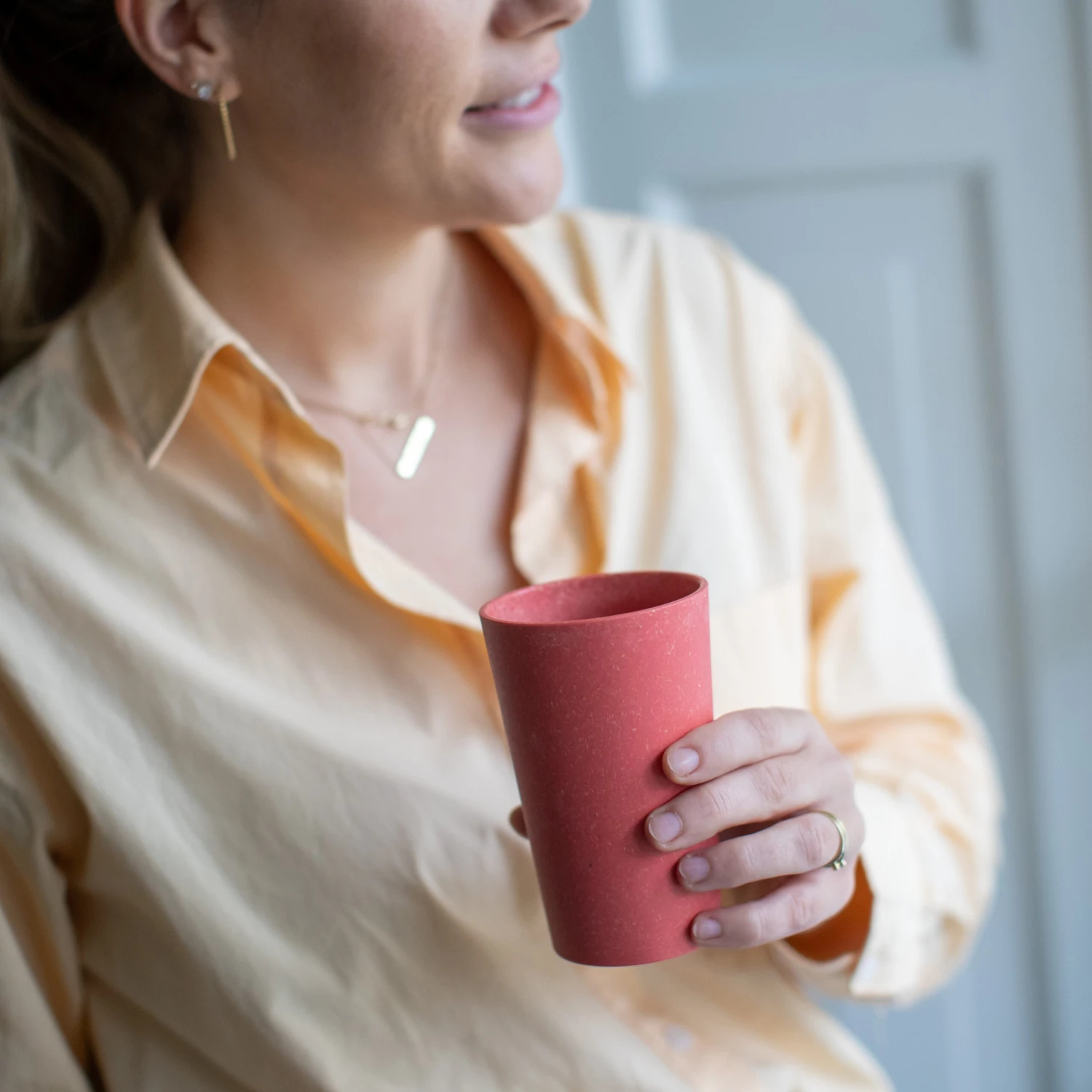 Koziol Bekers Connect Roze 350 Ml - 2 Stuks 3 Koziol Bekers Connect Roze 350 Ml - 2 Stuks - Afbeelding 3