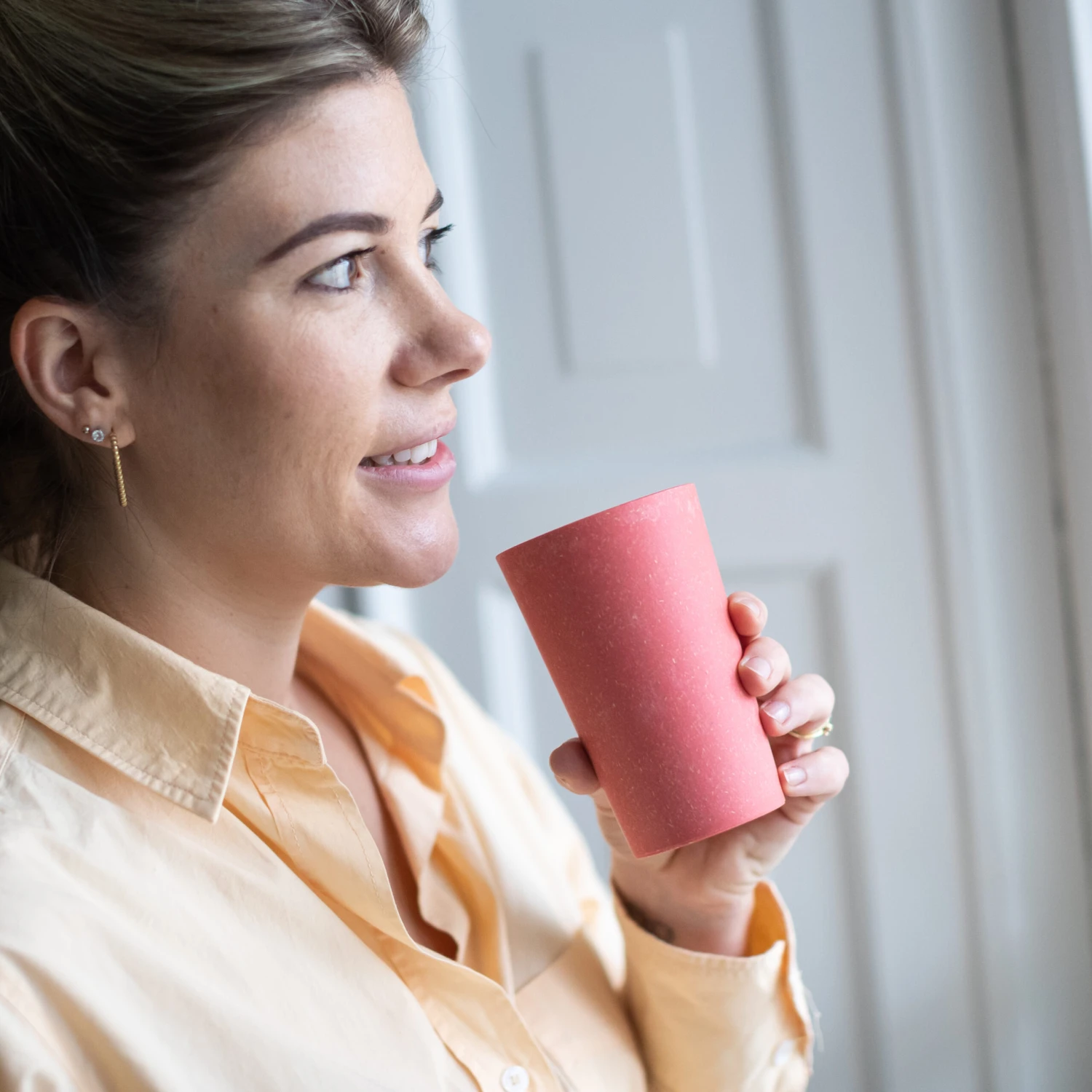 Koziol Bekers Connect Roze 350 Ml - 2 Stuks 4 Koziol Bekers Connect Roze 350 Ml - 2 Stuks - Afbeelding 4