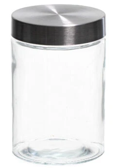 Sareva Voorraadpot - Glas / RVS Deksel - ø 11.5 Cm / 1.25 Liter -Le Creuset Winkel 7061111721867 2
