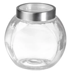 Sareva Voorraadpot / Snoeppot - Glas / RVS Deksel - 2.2 Liter -Le Creuset Winkel 7061118446343 3 1