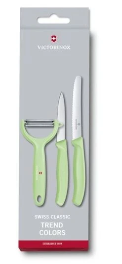 Victorinox Messenset Swiss Classic - Groen - 3-delig 4 Victorinox Messenset Swiss Classic - Groen - 3-delig -Le Creuset Winkel 7613329141991